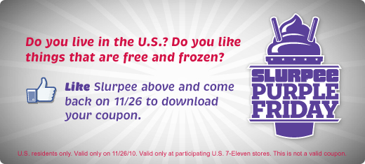 Free Slurpee Free Slurpee