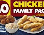 $10 Chicken Family Pack at Long John Silver's