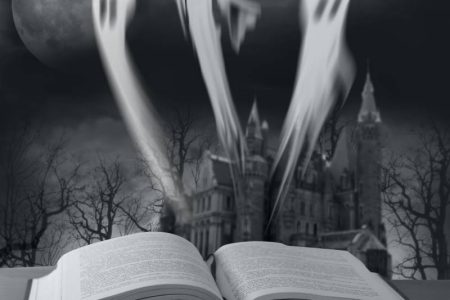 Halloween ghost story book