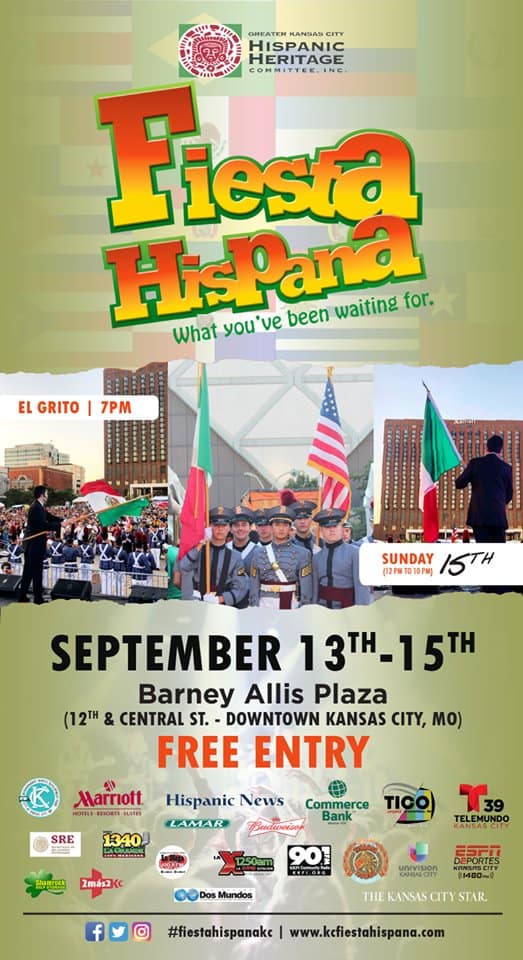 KC Fiesta Hispana - Event Flyer