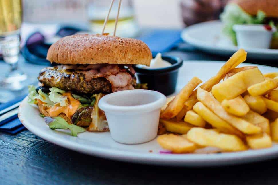 Pitch Burger Week 2019 - plate of hamburger and fries