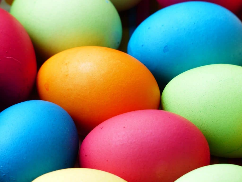 Easter Eggs Banner