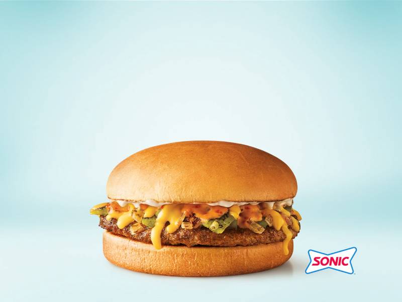 Kansas City Cinco de Mayo deals and discounts - Sonic Queso Burger