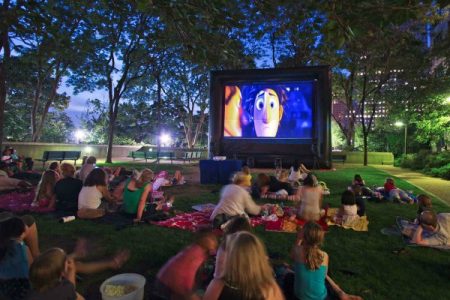 outdoor movie