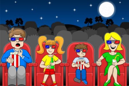 outdoor movies