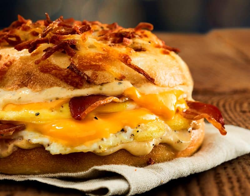 Kansas City restaurant deals - Einstein Bros. All-Nighter egg sandwich