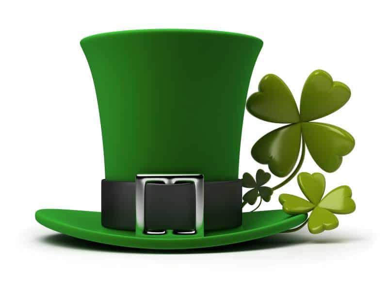Kansas City St. Patrick's Day parades - Irish hat and shamrock