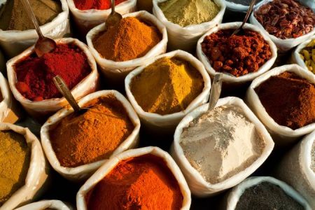 Spices at an Indian Market