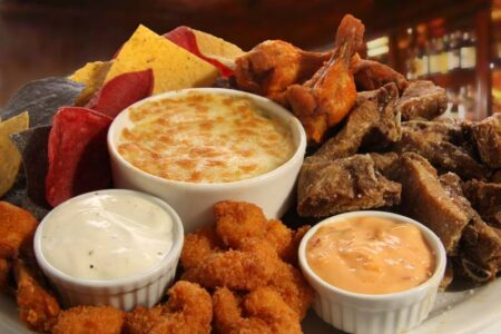 Yard House Veterans Day deal - appetizer plate