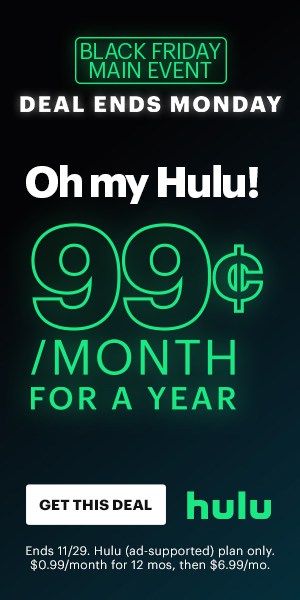 Hulu Black Friday deal