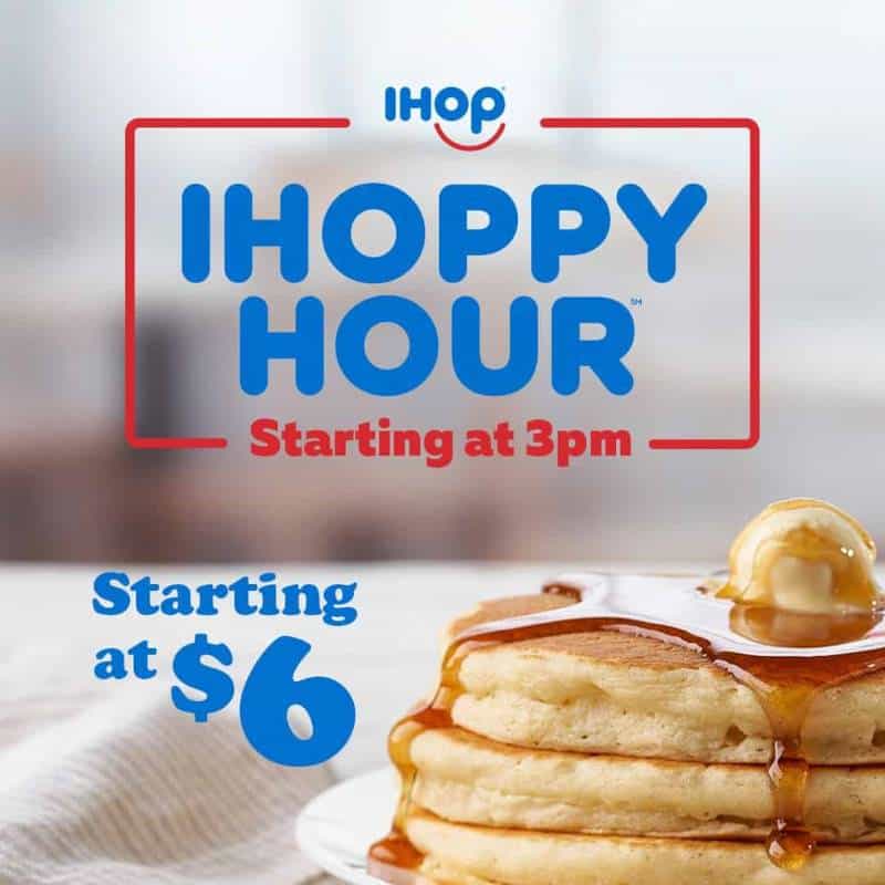 IHOP Happy Hour Menu Items