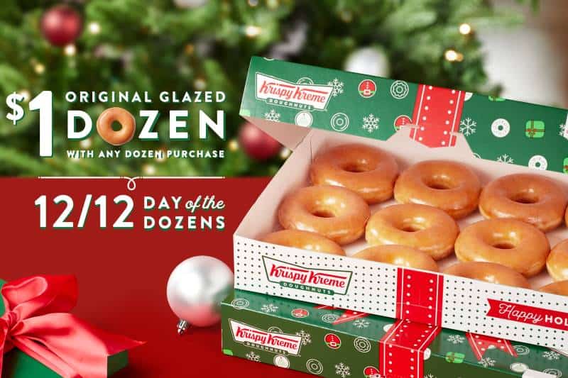 Krispy Kreme Day of the Dozens deal