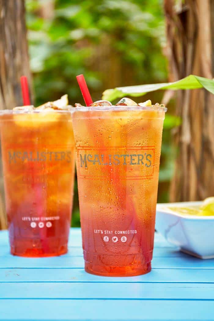 McAlister's Deli free tea