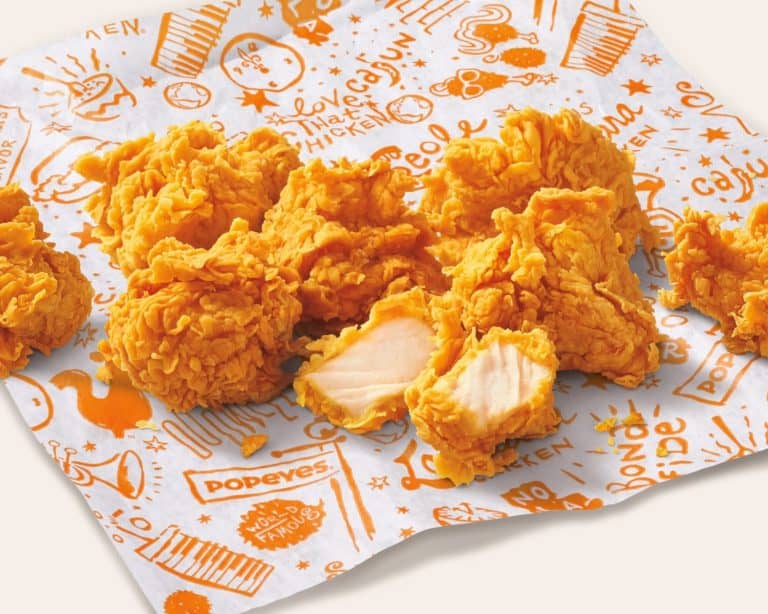 Fried chicken from Popeye's Chicken