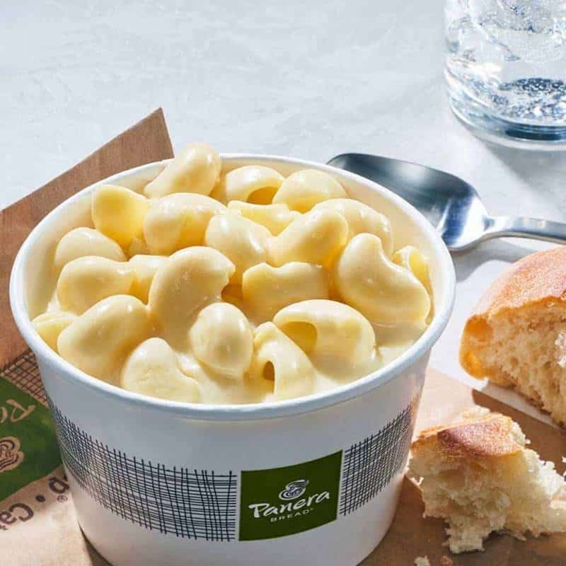 Macaroni and cheese from Panera bread