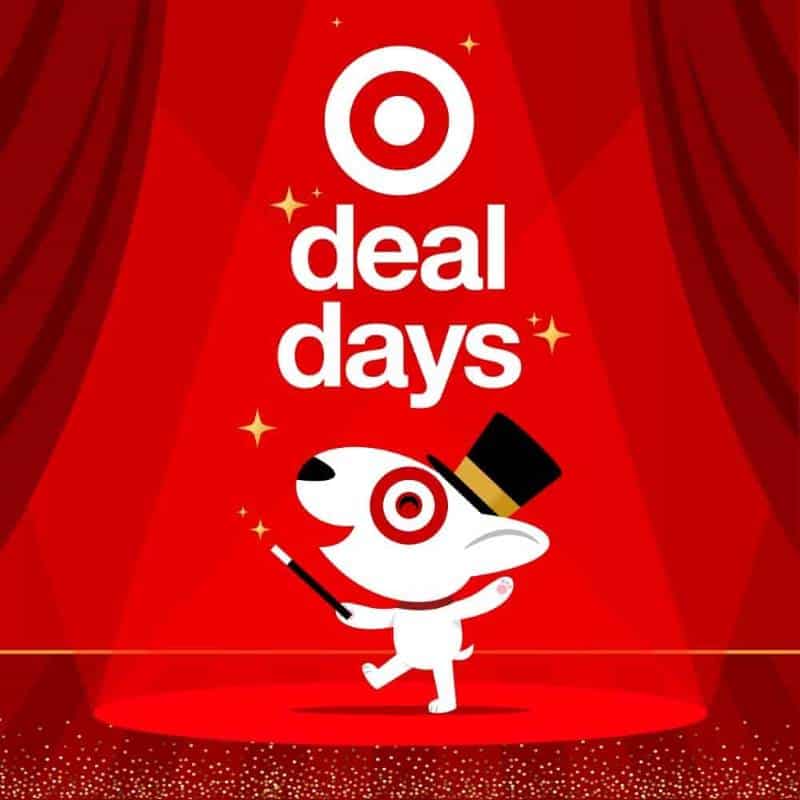 Target logo and dancing dog