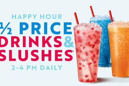 Sonic Drive-In drinks and slushes