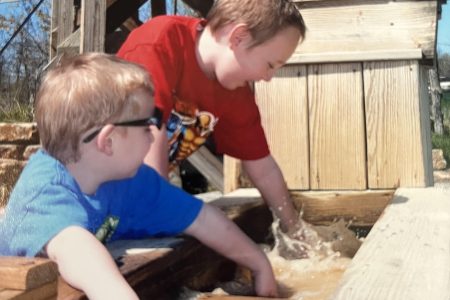 Deanna Rose Children’s Farmstead opening day in Overland Park with family-friendly farm activities and goats
