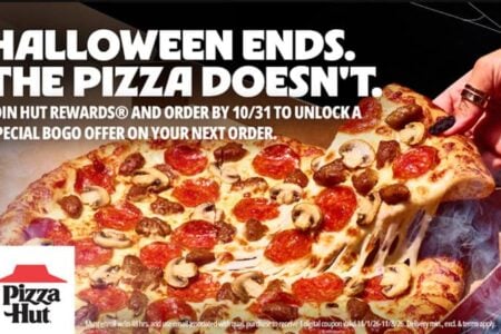 Pizza hut bogo halloween